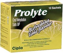 PROLYTE LIME FLAVOUR SACHETS 10'S